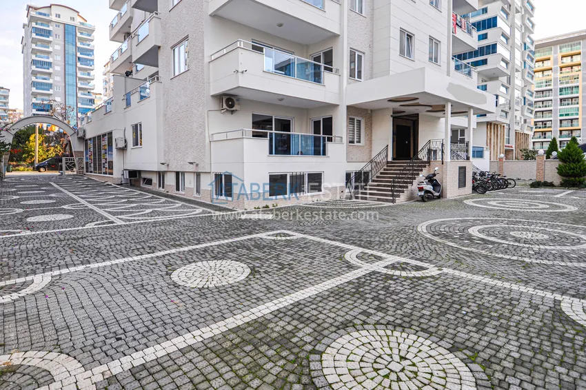 Квартира в Махмутларе с отдельной кухней и видом на море  12 