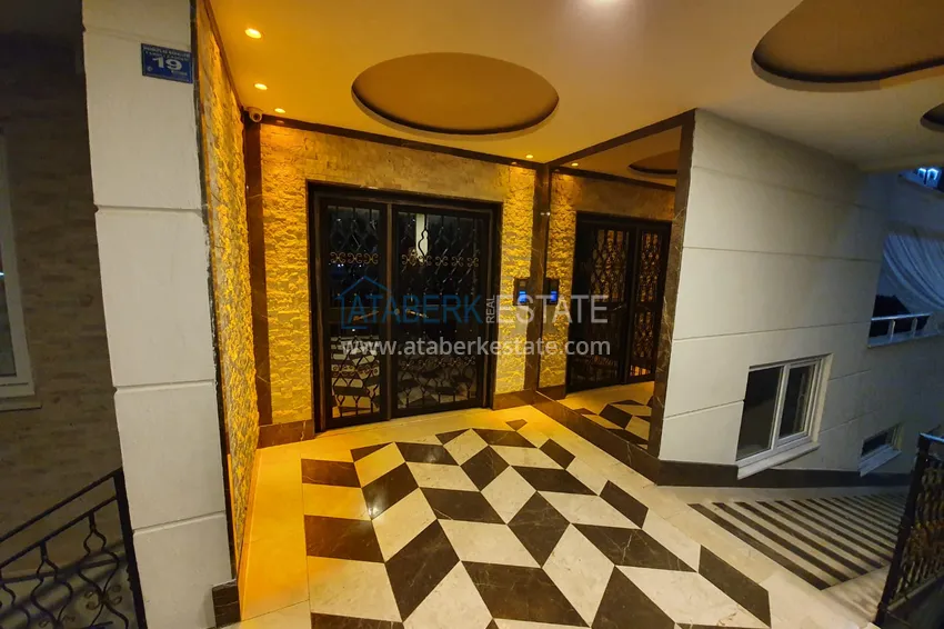 Квартира в Махмутларе с отдельной кухней и видом на море  13 