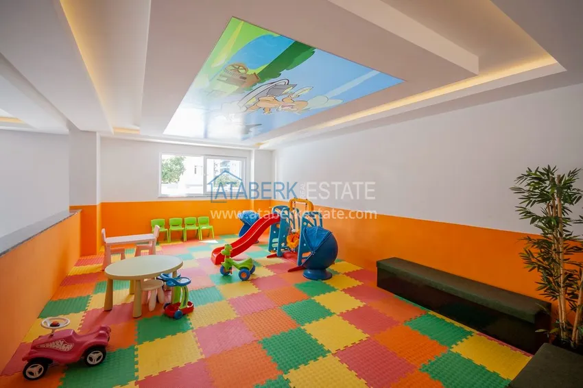 Квартира в Махмутларе с чистовой отделкой в молодом комплексе  11 