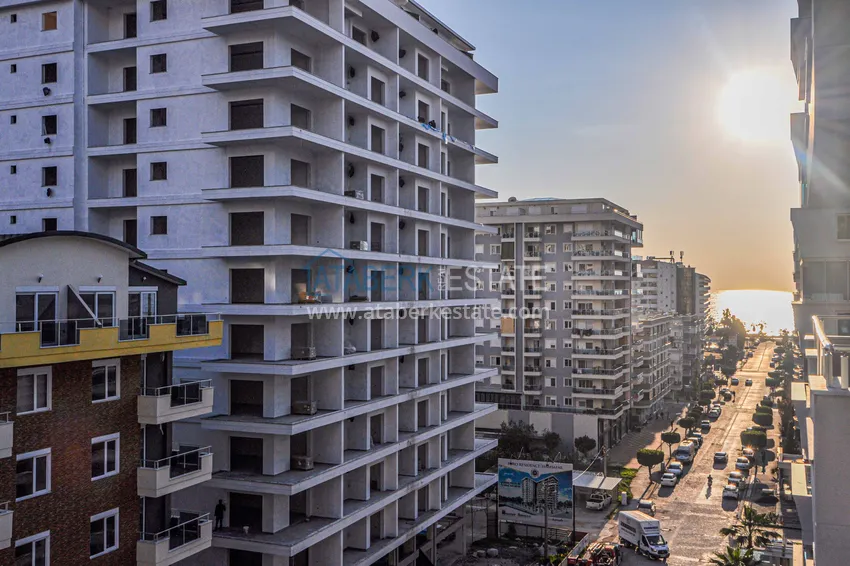 Квартира в Махмутларе с отдельной кухней и видом на море  1 