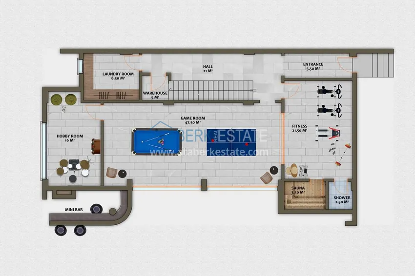Купить дешево Эксклюзивная вилла в центре Алании с возможностью получения турецкого гражданства 1 
