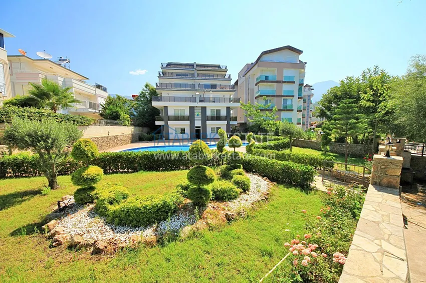 Квартира в Тосмуре с мебелью в комплексе на берегу горной реки Дим-Чай 1 