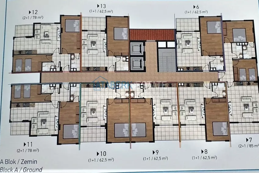 Купить дешево Высококачественный новый жилой комплекс в районе Оба 2 