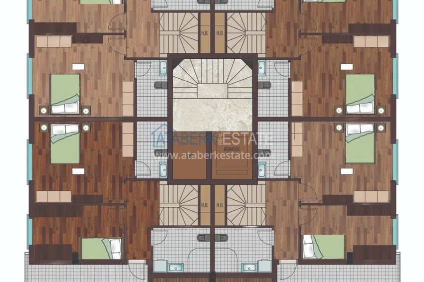 Купить дешево Квартиры в Анталии от застройщика  1 