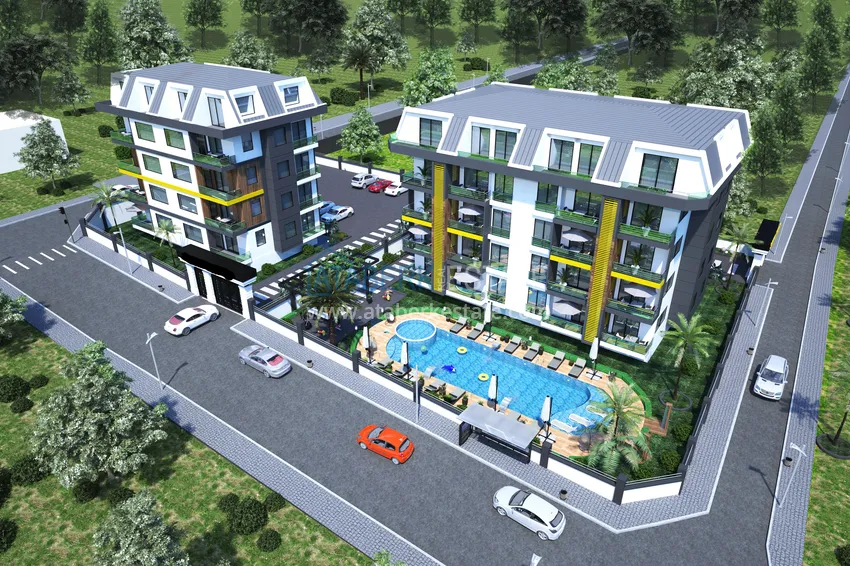 Новый проект жилого комплекса в Кестеле 1 