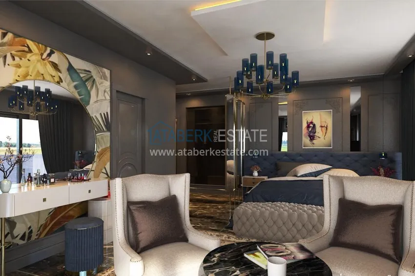 Приобрести Новый проект элитного комплекса вилл в горном районе Алании 10 