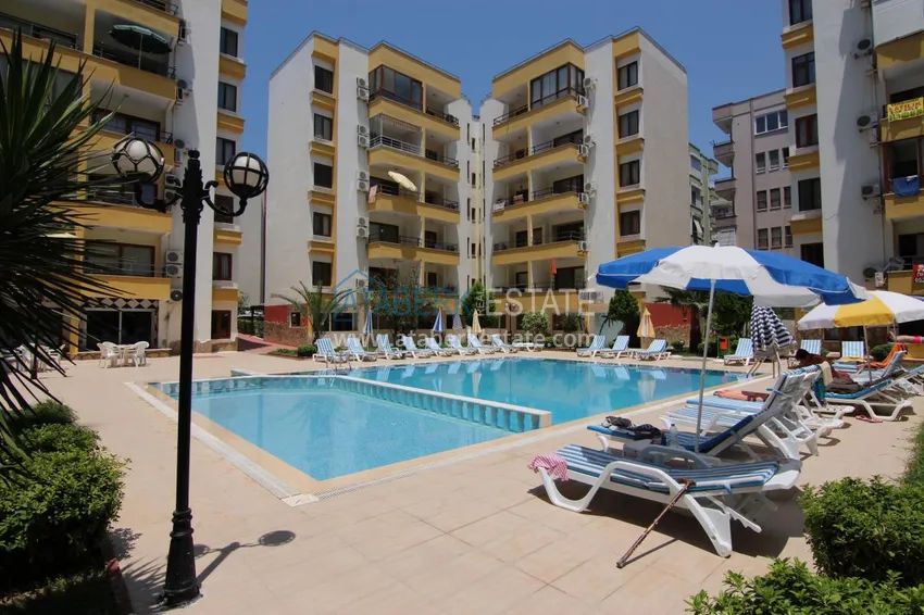 Квартира в Махмутларе двухкомнатная с мебелью, в жилом комплексе 9 