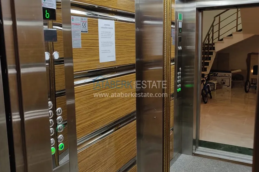 Двухуровневые квартиры в центре района Оба в малоэтажно комплексе  14 