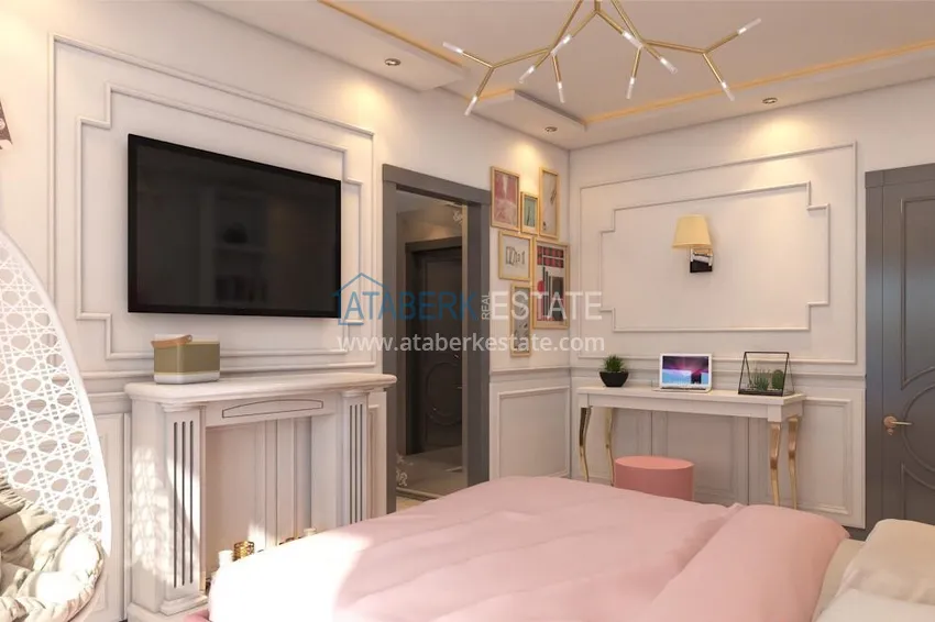 Приобрести Новый проект элитного комплекса вилл в горном районе Алании 12 