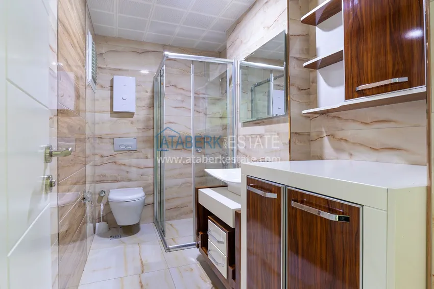 Приобрести Квартира в Махмутларе современный интерьер, вид на горы, комфортабельном комплекс  11 