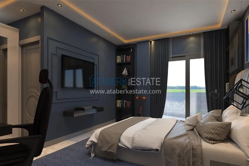 Приобрести Новый проект элитного комплекса вилл в горном районе Алании 13 