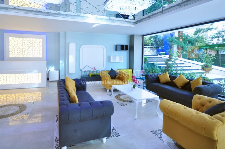 Квартира в Махмутларе, с мебелью, в комфортабельном комплексе 12 