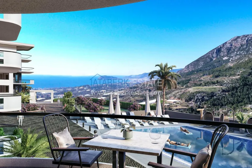 Приобрести Новый жилой комплекс в Махмутларе на последнем этапе строительства 13 