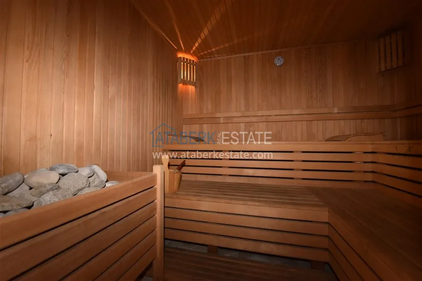 Квартира в центре Алании с мебелью, отдельной кухней и застекленными балконами 14 