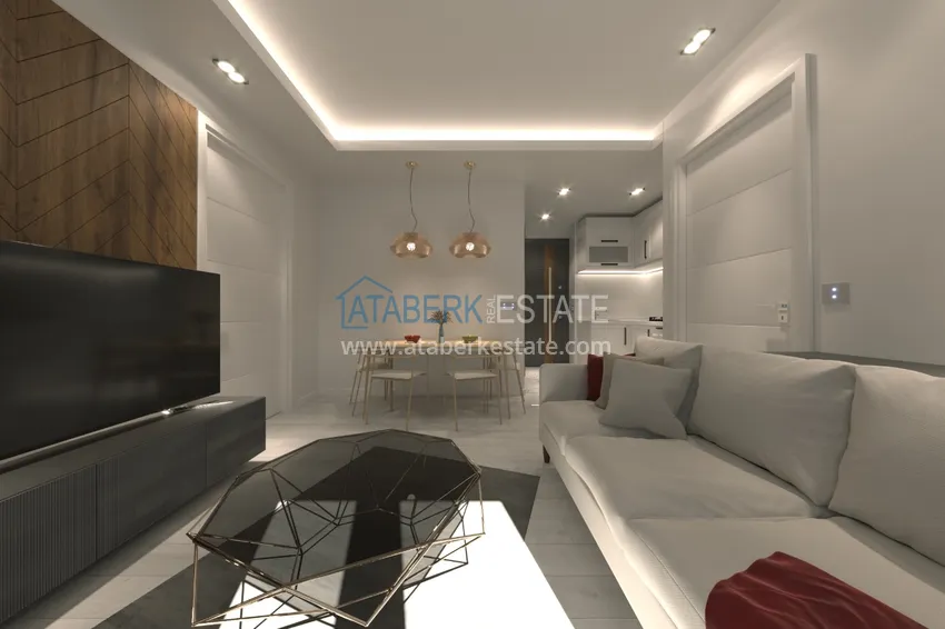 Приобрести Квартиры в Анталии, Коньяалты в новом инвестиционном проекте от застройщика 14 