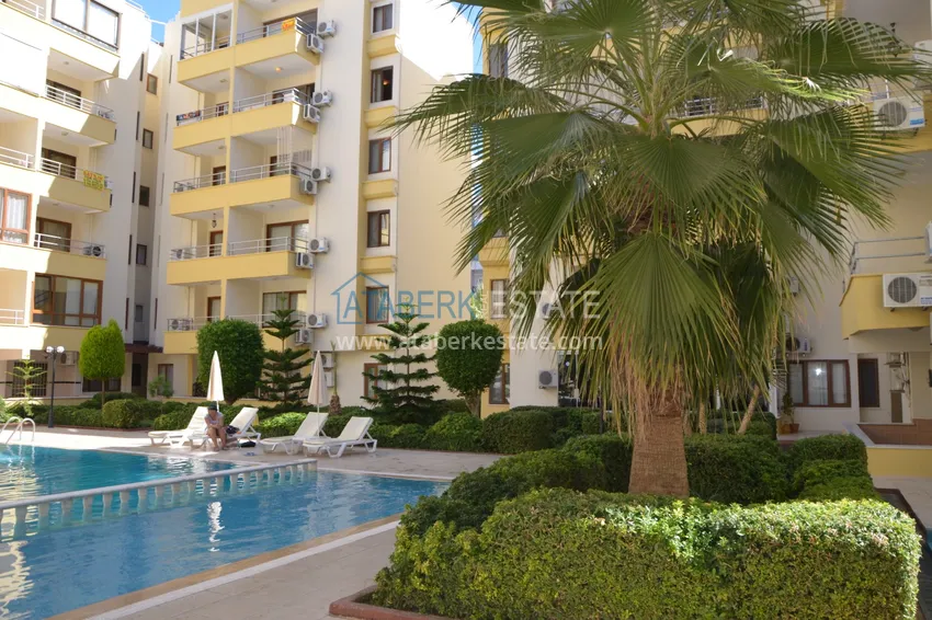 Квартира в Махмутларе двухкомнатная с мебелью, в жилом комплексе 12 