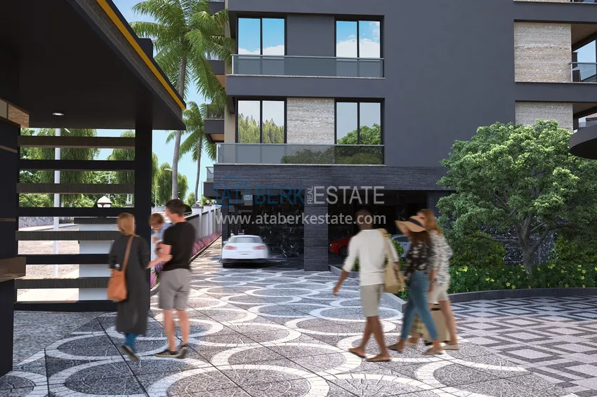 Роскошный проект жилого комплекса в Алании в районе Оба 14 