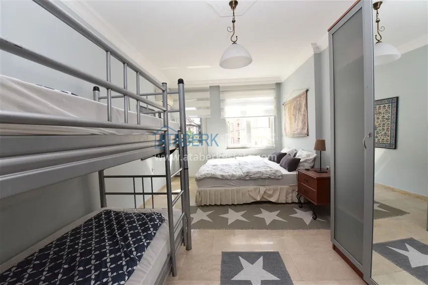 Приобрести Квартира в центре Алании с мебелью, отдельной кухней и застекленными балконами 21 