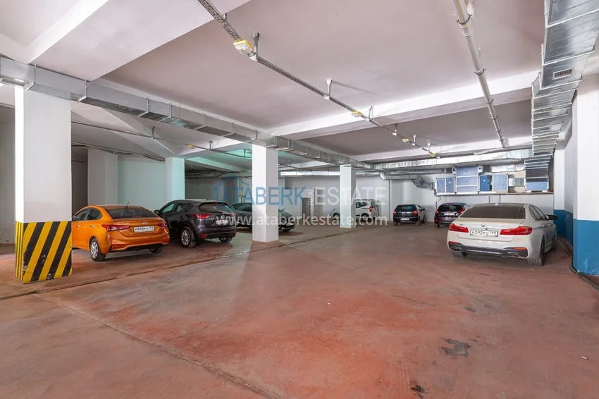 Квартира в Махмутларе современный интерьер, вид на горы, комфортабельном комплекс  19 