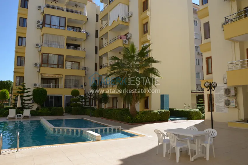 Квартира в Махмутларе двухкомнатная с мебелью, в жилом комплексе 15 