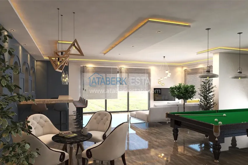 Приобрести Новый проект элитного комплекса вилл в горном районе Алании 19 