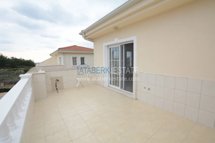 Приобрести Вилла в Авсалларе трехэтажный таунхаус на два хозяина с частным садиком  17 