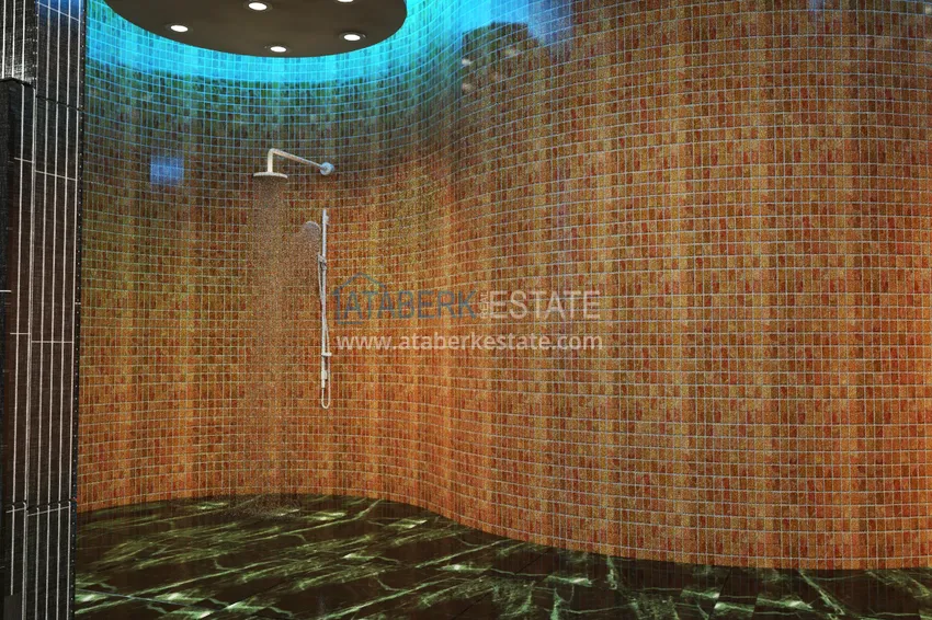 Роскошный проект жилого комплекса в Алании в районе Оба 38 