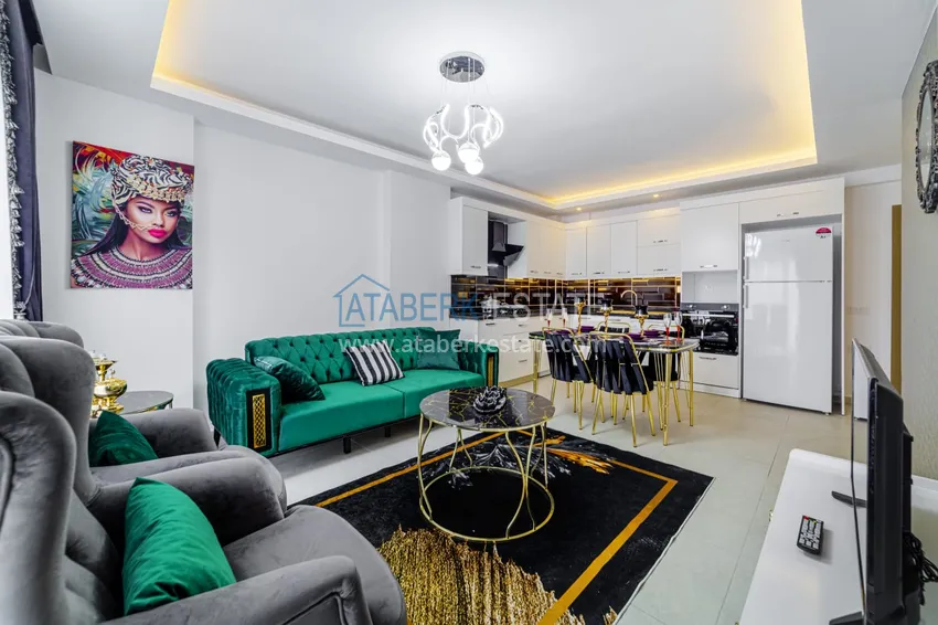 Приобрести Квартира в Каргыджаке с мебелью в престижном жилом комплексе 1 