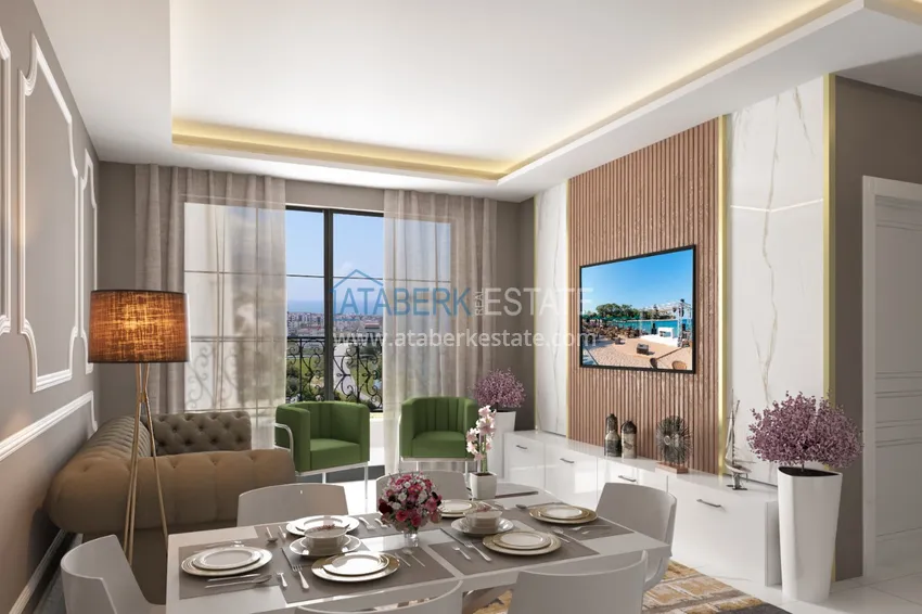 Приобрести Новый инвестиционный проект жилого комплекса в Авсалларе  1 