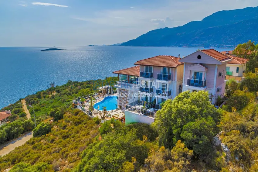 Бутик отель в провинции Анталия, город Каш, полуостров Чукурбаг. 1 