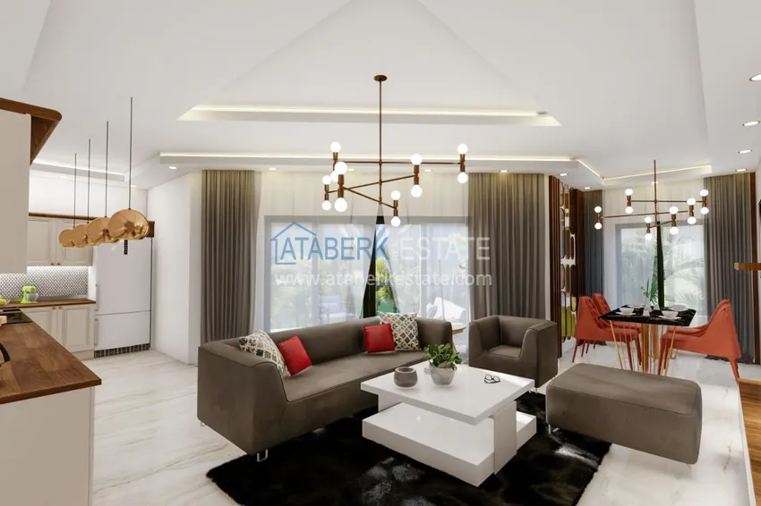 Приобрести Новый жилой комплекс в Махмутларе на последнем этапе строительства 1 