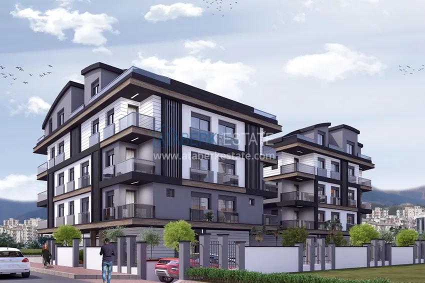 Квартиры в Анталии, Коньяалты в новом инвестиционном проекте от застройщика 1 