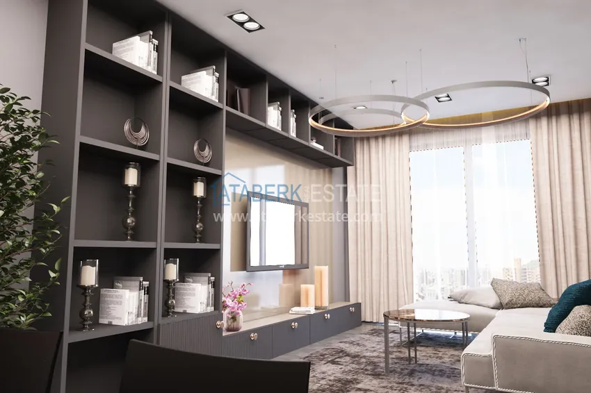 Приобрести Роскошный проект жилого комплекса в Алании в районе Оба 15 