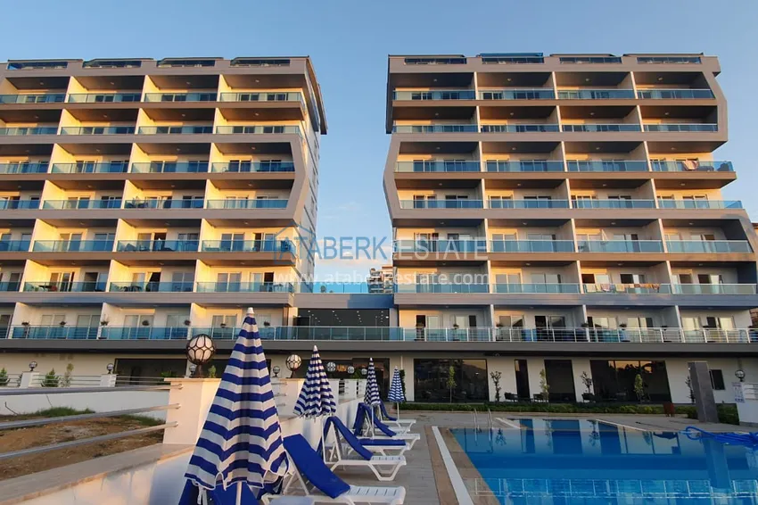 Квартира в Махмутларе с чистовой отделкой в благоустроенном комплексе 2 