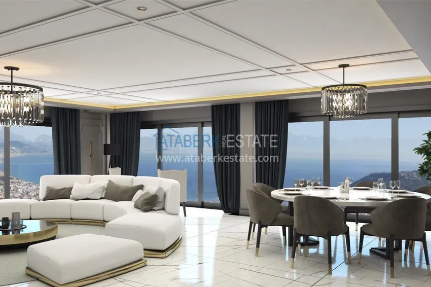 Приобрести Новый проект элитного комплекса вилл в горном районе Алании 1 