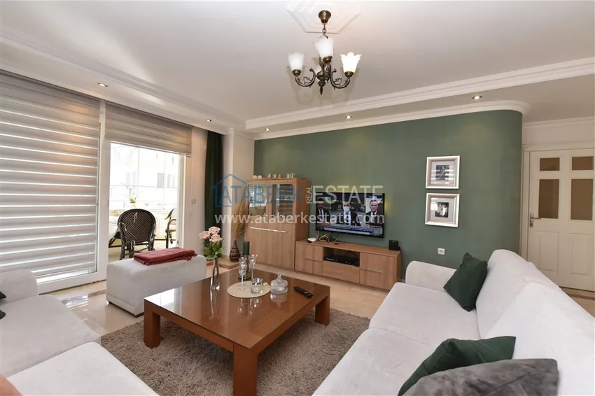 Приобрести Квартира в центре Алании с мебелью, отдельной кухней и застекленными балконами 5 