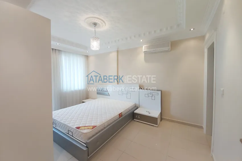 Приобрести Квартира в Махмутларе с мебелью, видом на море и горы, на центральной улице 23 