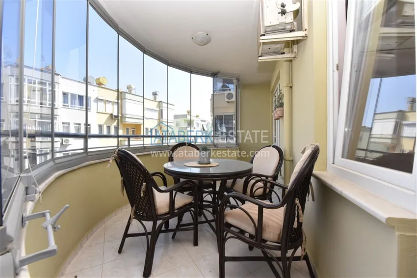 Приобрести Квартира в центре Алании с мебелью, отдельной кухней и застекленными балконами 26 