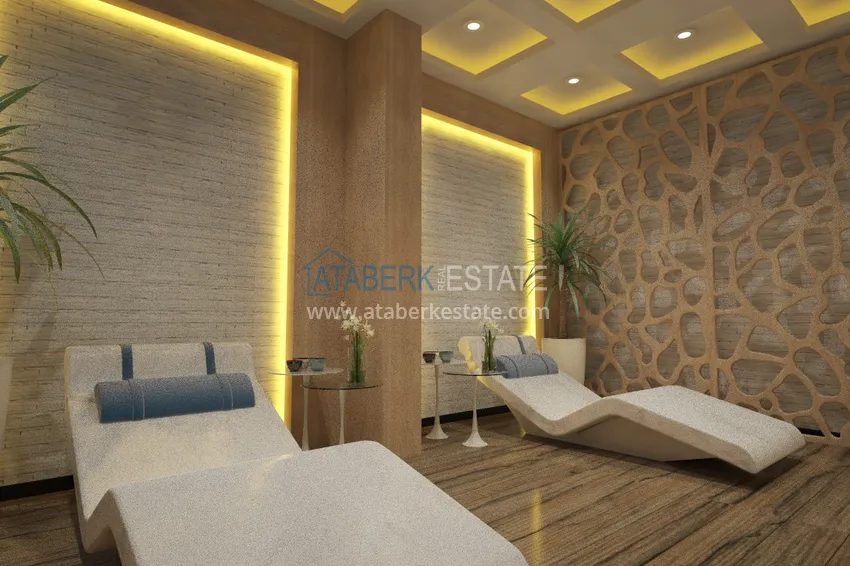 Роскошный проект жилого комплекса в Алании в районе Оба 41 