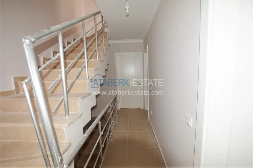 Приобрести Вилла в Авсалларе трехэтажный таунхаус на два хозяина с частным садиком  22 