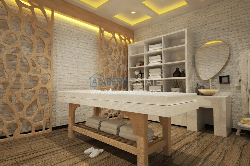 Роскошный проект жилого комплекса в Алании в районе Оба 42 