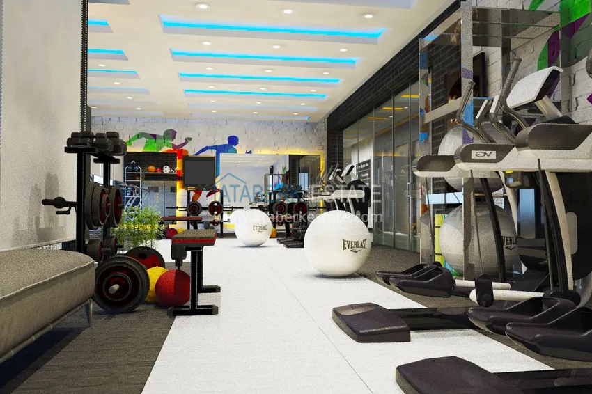 Роскошный проект жилого комплекса в Алании в районе Оба 44 