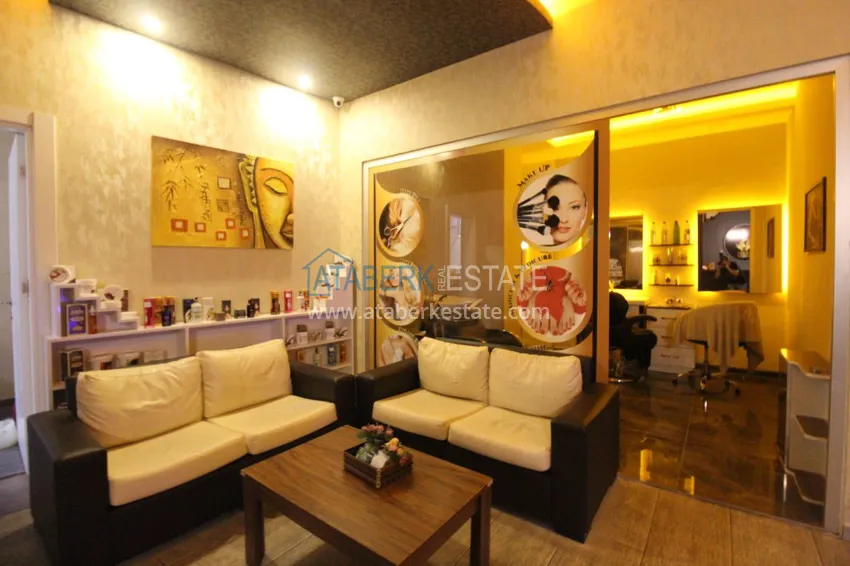 Квартира в Махмутларе современный интерьер, вид на горы, комфортабельном комплекс  28 