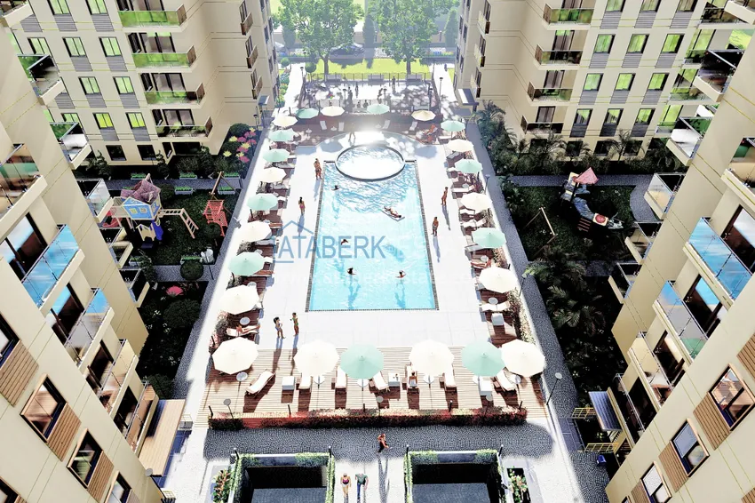 Квартиры в Анталии, район Кепез с газификацией от застройщика 2 