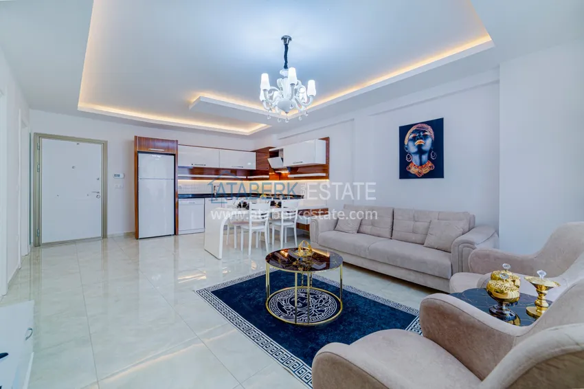 Приобрести Квартира в Махмутларе современный интерьер, вид на горы, комфортабельном комплекс  2 