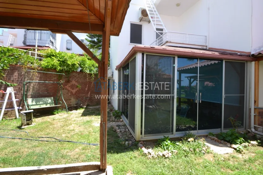 Приобрести Таунхаус в районе Демирташ с мебелью, садом и видом на море  3 