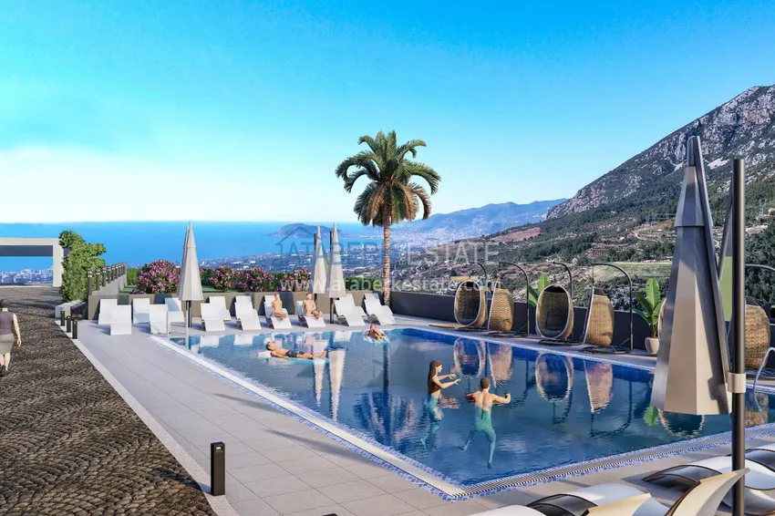 Новый жилой комплекс в Махмутларе на последнем этапе строительства 2 