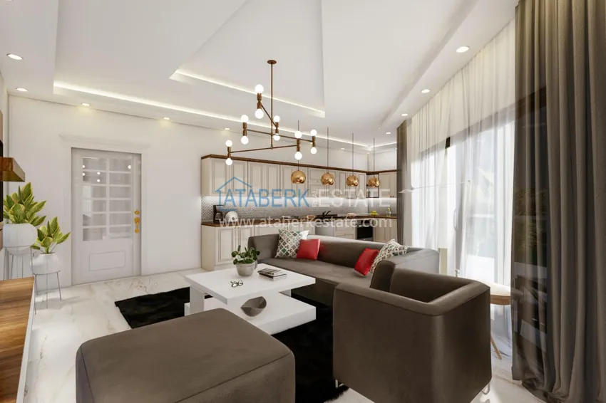 Приобрести Новый жилой комплекс в Махмутларе на последнем этапе строительства 2 