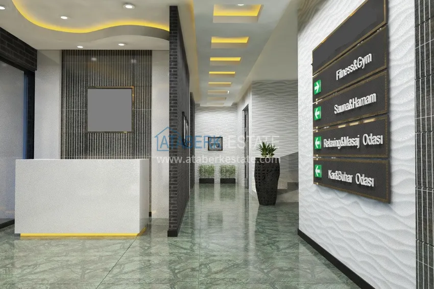 Роскошный проект жилого комплекса в Алании в районе Оба 21 