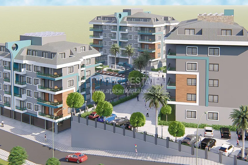 Высококачественный новый жилой комплекс в районе Оба 2 